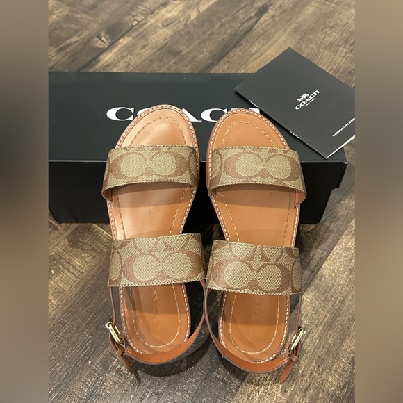 COACH SANDALS - Picture 1 of 4